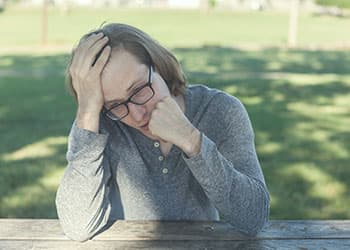 Anxious man in Actiq withdrawal